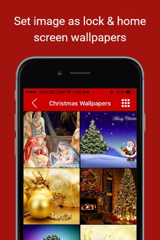 Christmas background wallpaper & New Year greeting screenshot 2