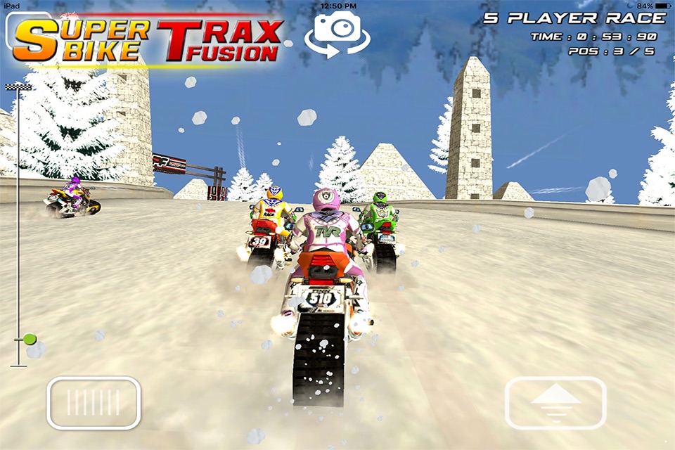 Super Bike Trax Fusion - Free Motorcycle Offroad Racing screenshot 2