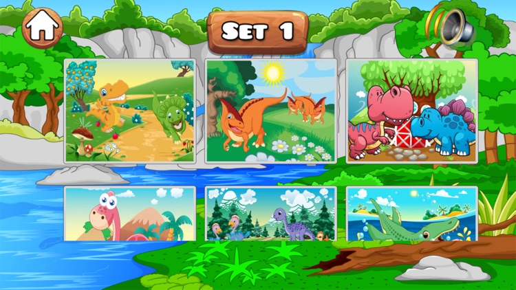 Dino jigsaw puzzles 2 to 7 year educational games screenshot-3