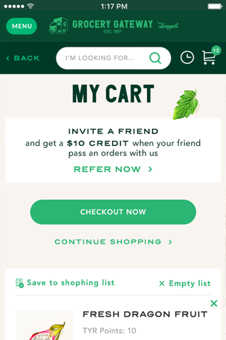 Grocery Gateway screenshot 4