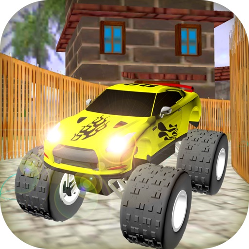 RC Drive Truck for Speed Rally 3D Icon