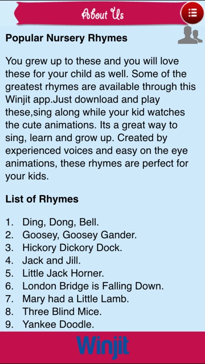 Download Nursery Rhymes 7 from Sing and Learn! by Sing and Learn!