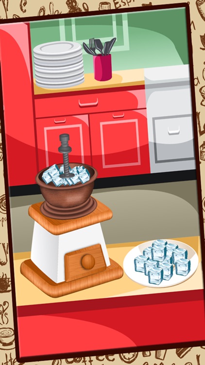 Ice Coffee maker - Make creamy dessert in this cooking fever game for kids screenshot-3