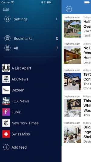 Bilber: News & RSS Reader(圖4)-速報App