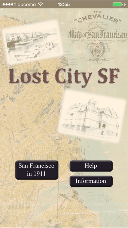 1911 San Francisco Map Lost City screenshot-4