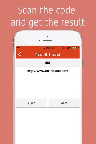 Scan Quick - QRCode and Barcode Scanner screenshot 2