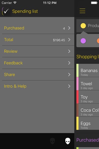 Spending List - Shopping list and To do list. screenshot 3