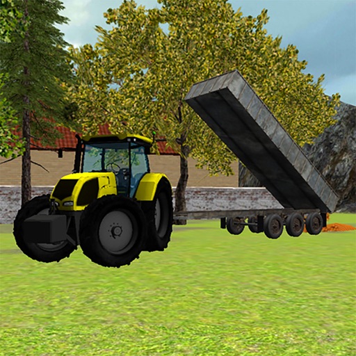 Tractor 3D: Potato Transport Icon