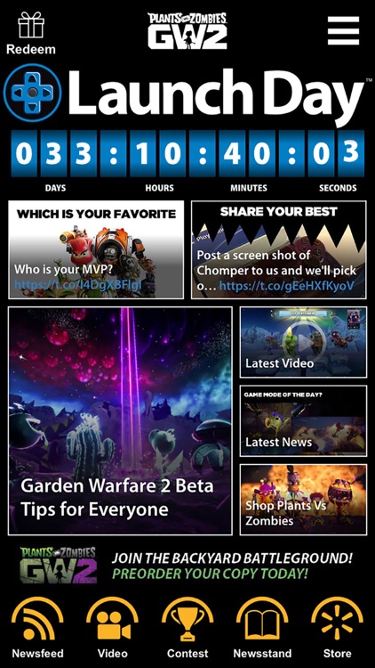 LaunchDay - Plants vs Zombies Edition