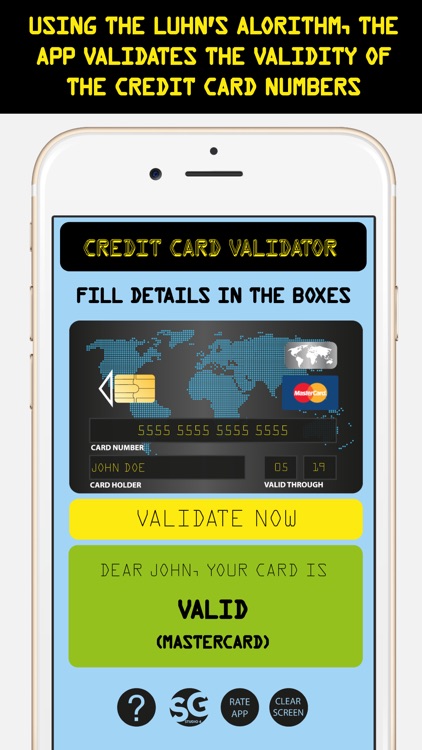 Credit Card Validator - Validate any card