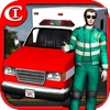 Crazy Ambulance King 3D Plus