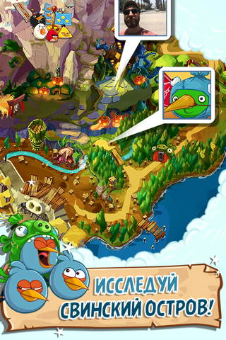 Скриншот из Angry Birds Epic RPG