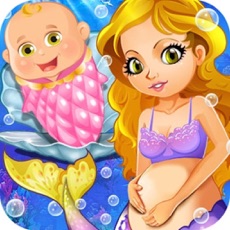 Activities of Mermaid Newborn Babies Care - Mommy's Octuplets Baby Salon Doctor Game