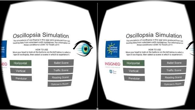 Nystagmus Oscillopsia Sim VR(圖2)-速報App