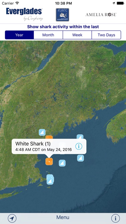 Sharktivity - White Shark Sightings