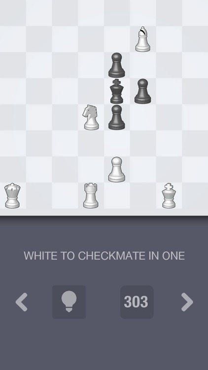 Checkmate in One - 303 Chess Puzzles FREE screenshot-4