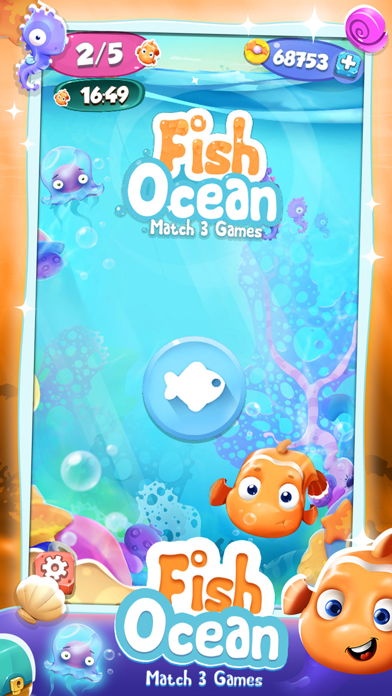 How to cancel & delete Fish Ocean Match 3 Games: Adventure Matching Mania from iphone & ipad 1