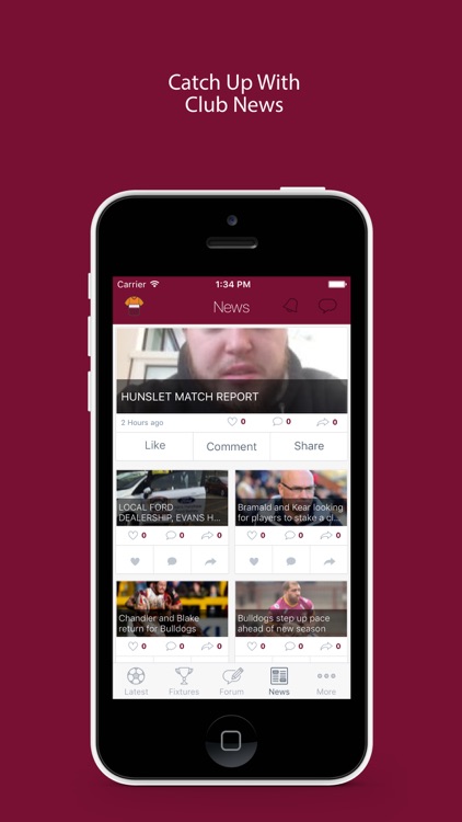 Fan App for Batley Bulldogs