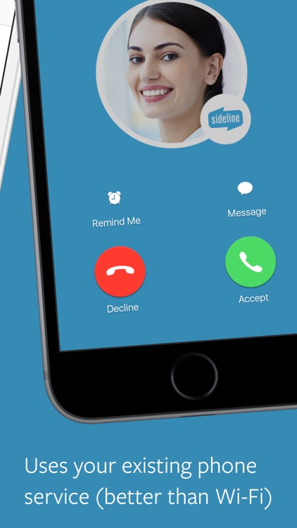 Sideline - 2nd Phone Number