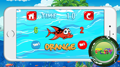 How to cancel & delete Yes or No Fish Aquarium Animals Puzzle Color Tests from iphone & ipad 2