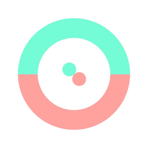Switch Two Dots - Free Color Switch for friends icon