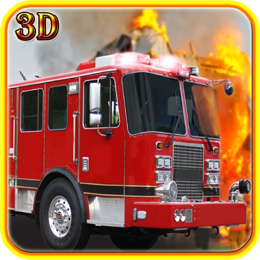 Fire Truck Driving 2016 Adventure Pro – Real Firefighter Simulator with Emergency Parking and Fire Brigade Sirens Icon