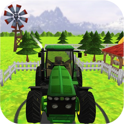 Real Tractor Parking Simulator icon