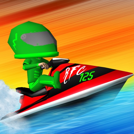 JetSki Super Smash - JetSki Stunt Racing For Kids iOS App