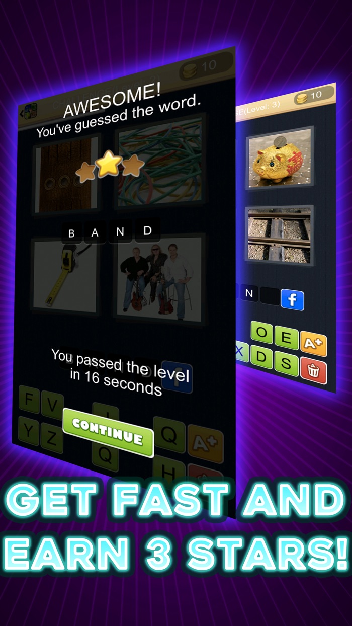 Guess Picture with One Word Trivia Quiz