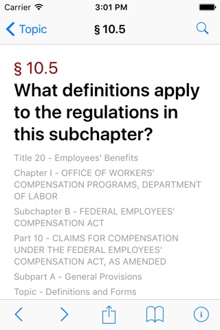 20 CFR - Employees' Benefits (LawStack Series) screenshot 2