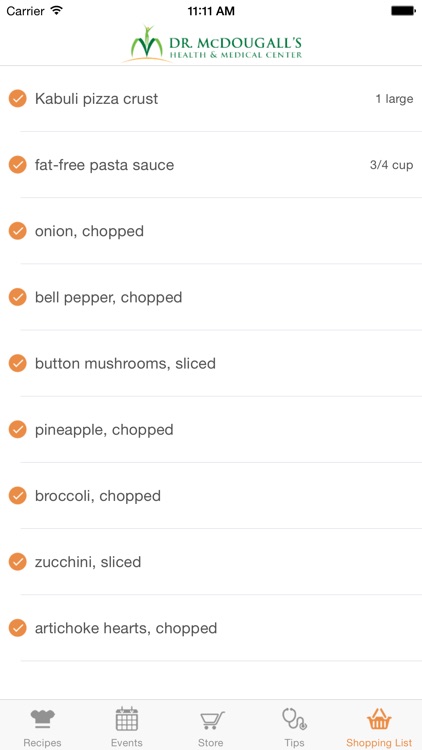 Dr. McDougall Mobile Cookbook screenshot-3