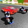 Police Cop Traffic Bike Chase - Crime Town Turbo Police Chase & Smash