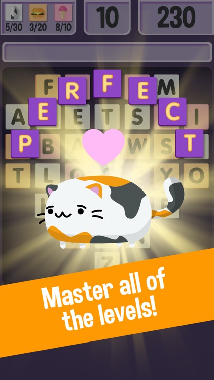 Word Quest: A Free Word Finder Game for Cat Lovers screenshot-4