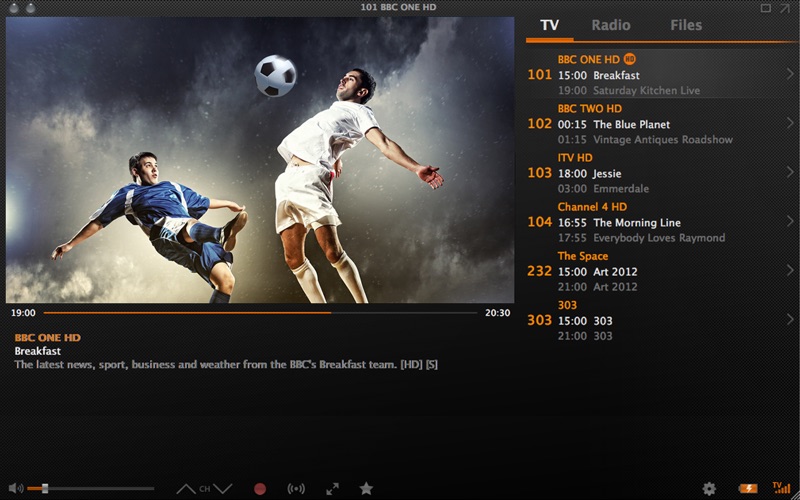 Tivizen DVB-T2 WiFi Screenshot