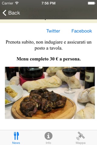 Trattoria Cesarino screenshot 2