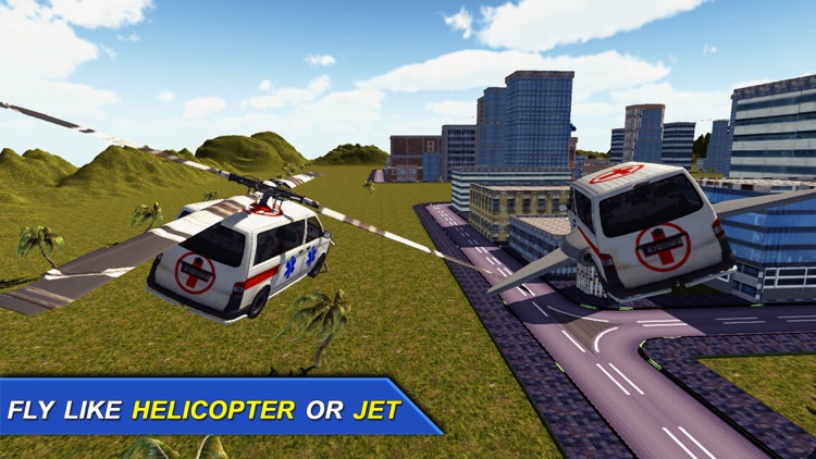 Flying Ambulance Flight Pilot Simulator 3D