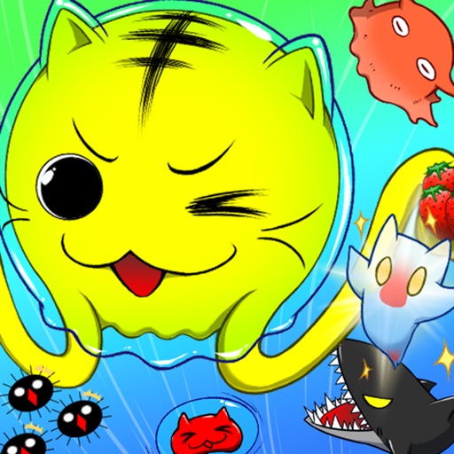 Nyan-Jelly  Get & Float: Decorate with sweets!
