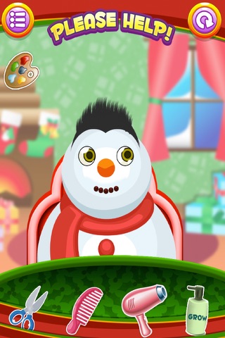 Christmas Hair Salon - Santa's Barbershop & Kids Cuts FREE screenshot 2