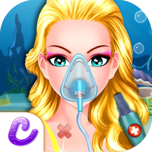 Mermaid Mommy's Health Tracker - Ocean Clinic/Beauty Surgery Simulator icon