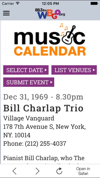 WBGO - The Jazz Source screenshot-3