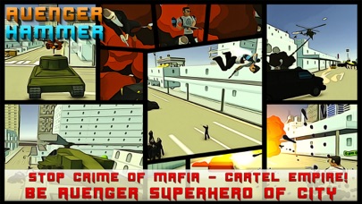 How to cancel & delete Avenger Hammer - Be the hero of City of Crime with Police Cars, Airplanes, Jetpack and Helicopters from iphone & ipad 2