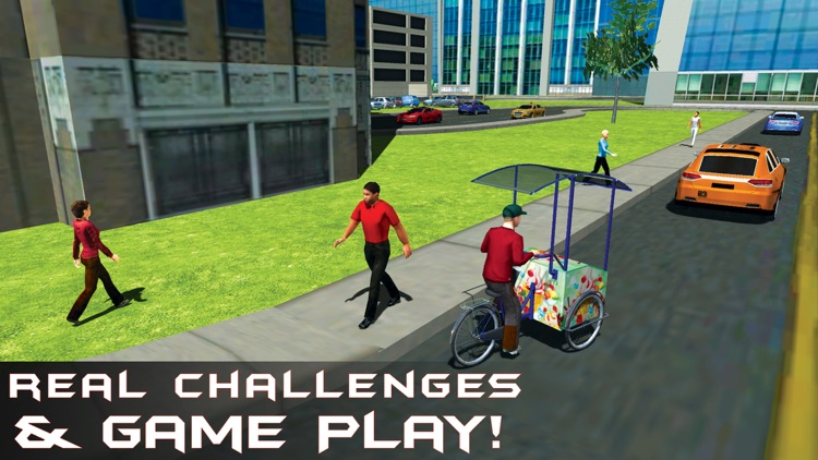 City Ice Cream Delivery – Ride bicycle simulator to sell yummy frozen food