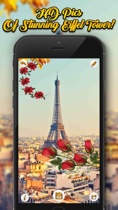 エッフェル塔壁紙 パリホームスクリーンのための背景テーマ Iphoneアプリランキング