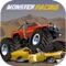 Racing car monster truck 3D