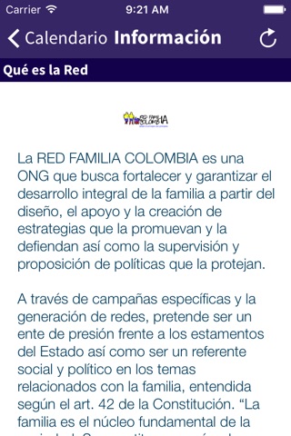 Red Familia Colombia screenshot 4