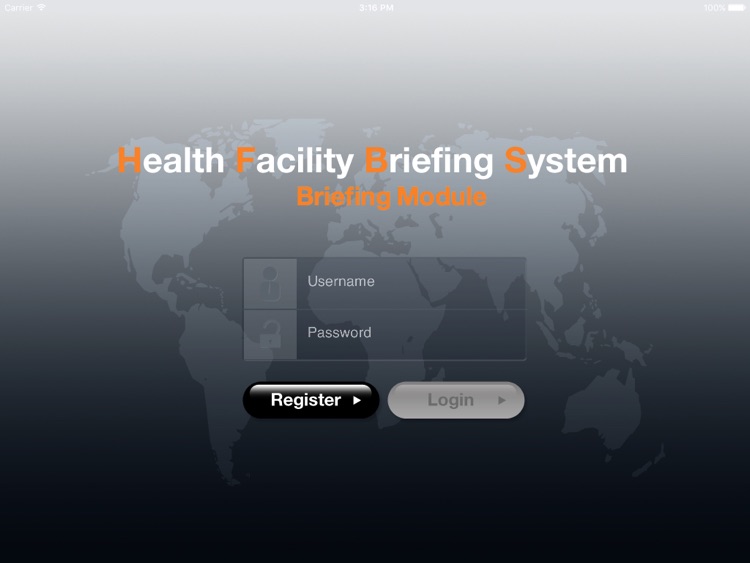 HFBS Briefing Lite for iPad