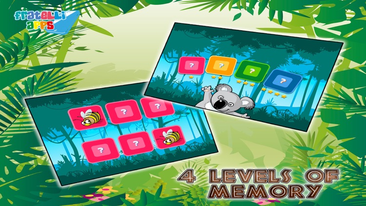 Jungle Games - Matching, Stickers and Puzzles