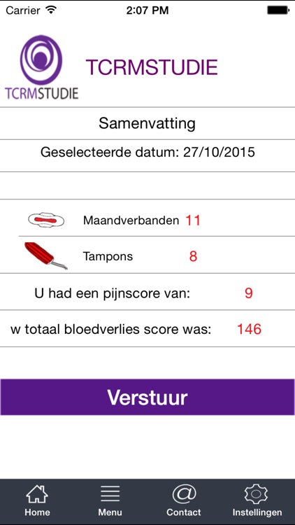 TCRM menstruatie kalender screenshot-4