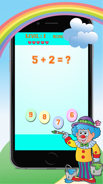 How to cancel & delete Math Quiz Worksheets Additions Edu Fun Games Free from iphone & ipad 1