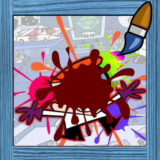 Paint For Kids Game Dexter Labora Version icon